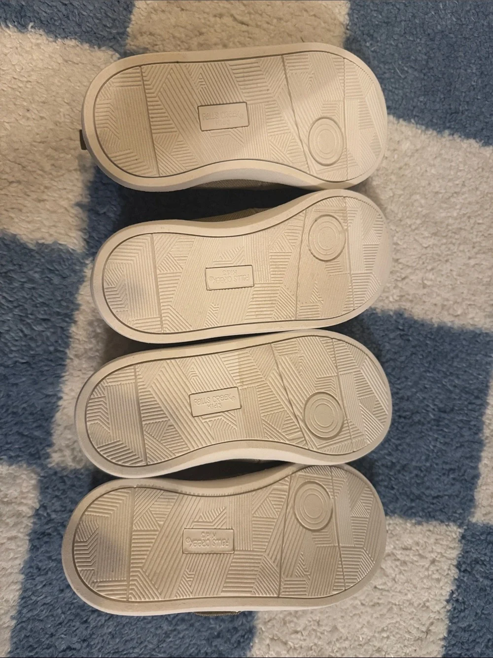 Falls Creek Kids Slip-On Sneakers in Olive Green